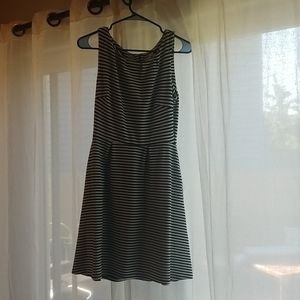 Black and White Skater dress